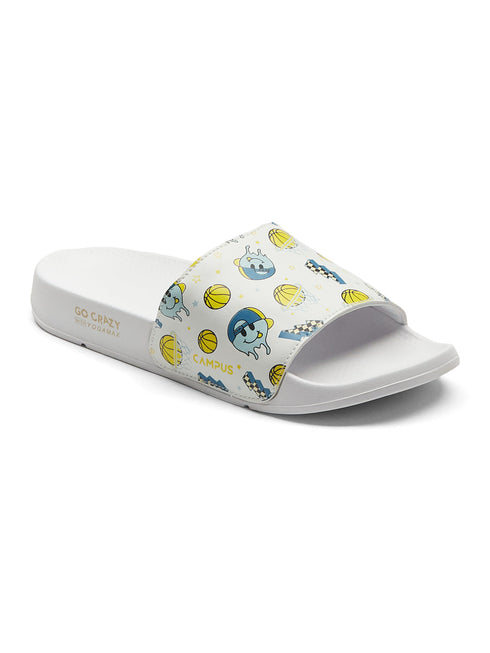 SL-470C White Child Slides